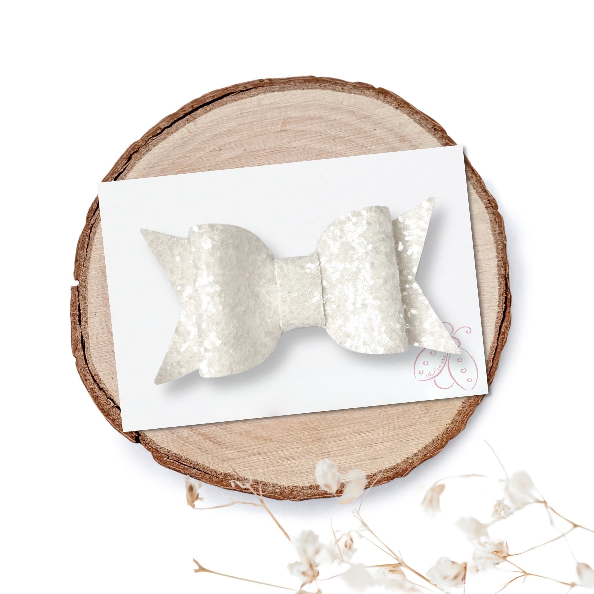 Špangica s Pentljico - Eva - bleščeča (več barv)