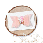 Špangica s Pentljico - Candy - mini glitter (več barv)