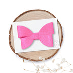 Špangica s Pentljico – Gloria – mini glitter (več barv)