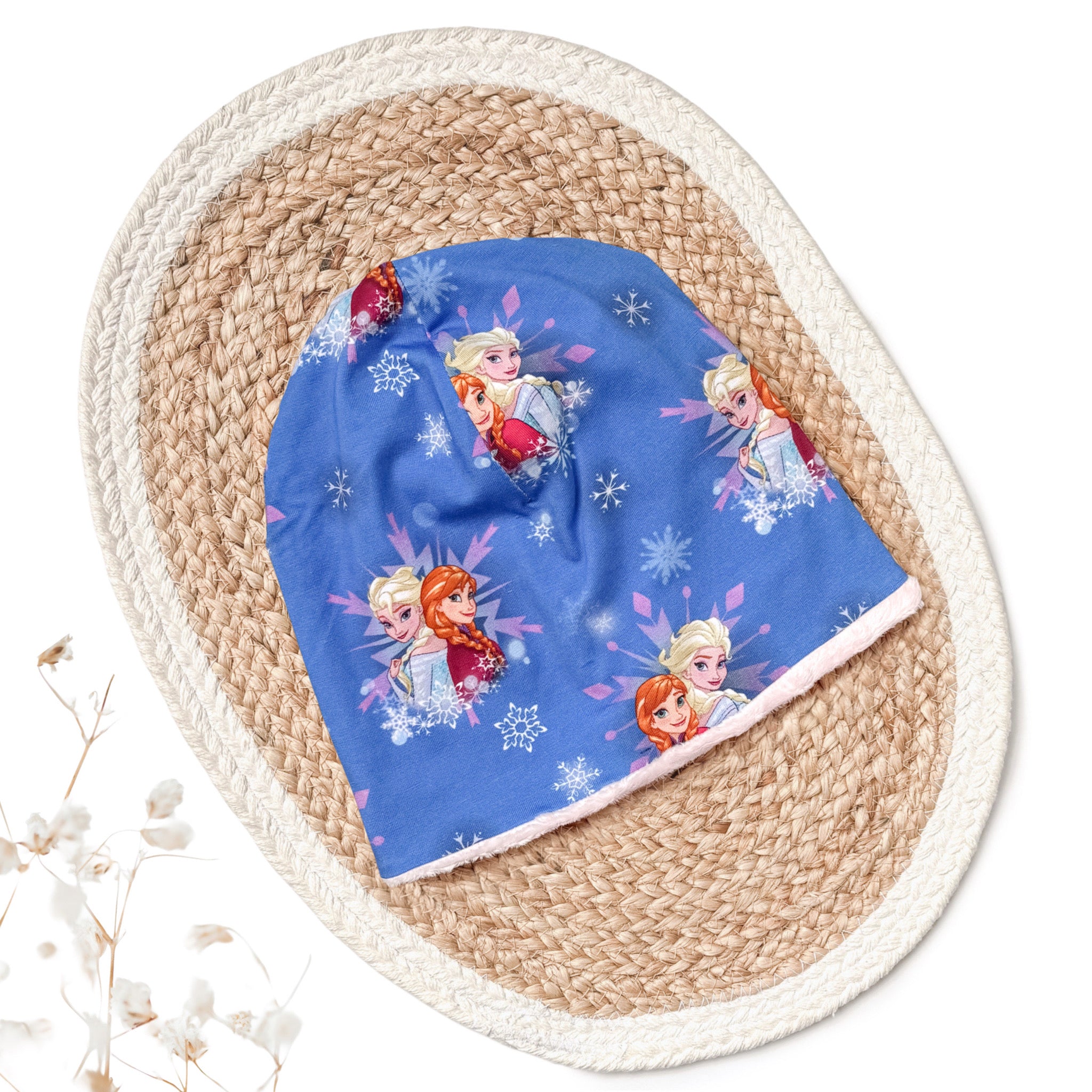 Topla baggy kapa - Frozen- vel. XL (50 - 54 cm)