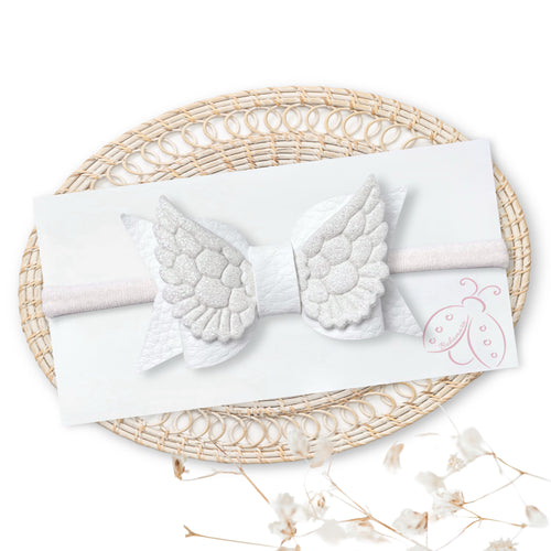 Naglavni Trakec s Pentljico - Angel Wings (več barv)