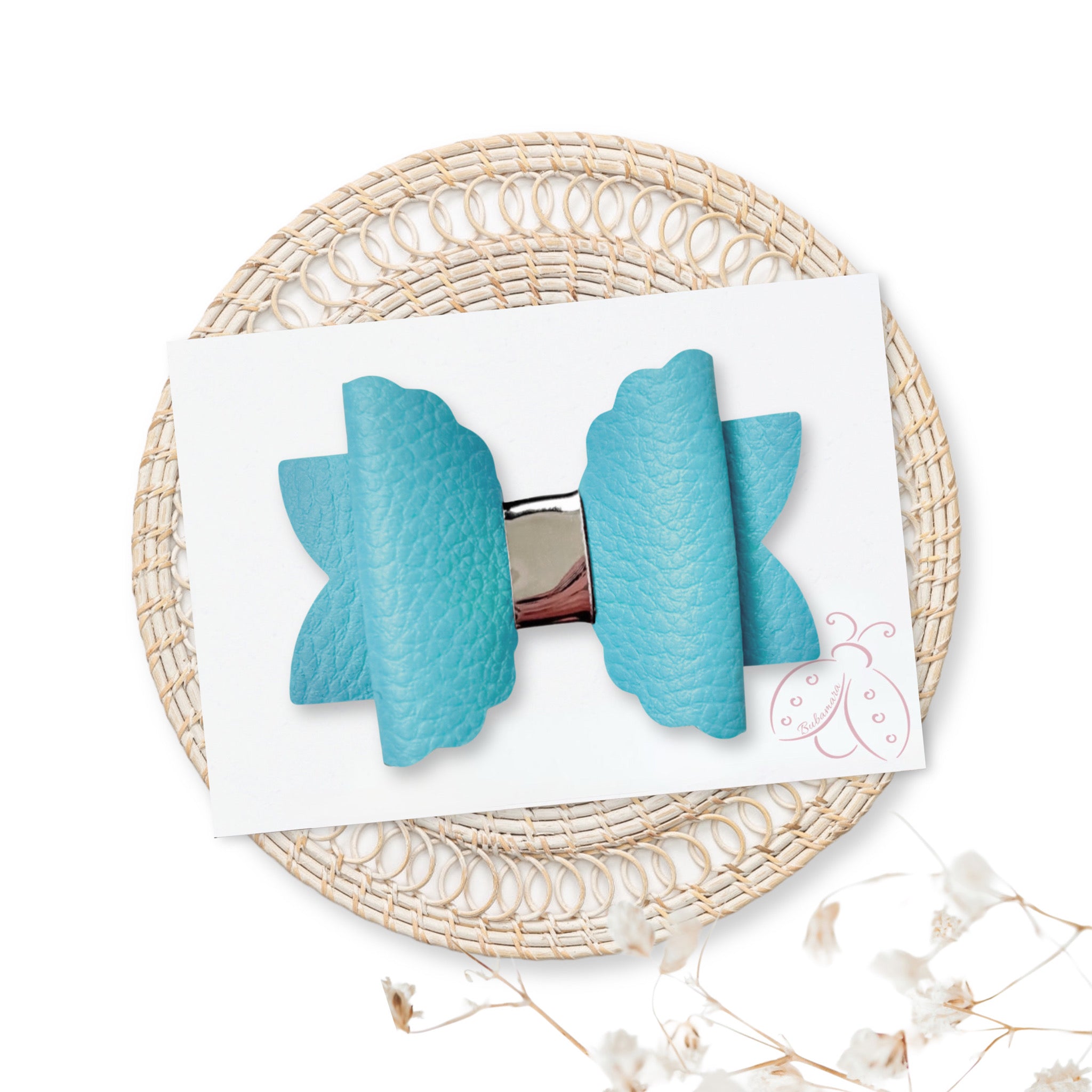 Špangica s Pentljico - Ava - enobarvna (več barv)