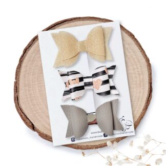 Komplet 3 Špangic s Pentljico